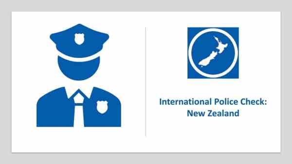 New Zealand Police Check