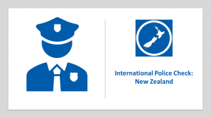 NZ Police Check