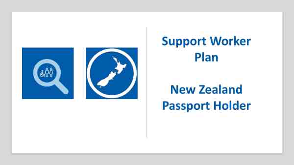 Support Worker Jobs Plan - NZ Passport Holder