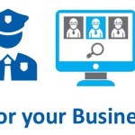 El equipo de la empresa revisa los informes de los controles policiales en un tablero digital, lo que supone una agilización de la selección de empleados.