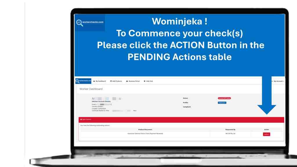 Làm thế nào để tôi bắt đầu kiểm tra của mình? 1 Kiểm tra bắt đầu hành động