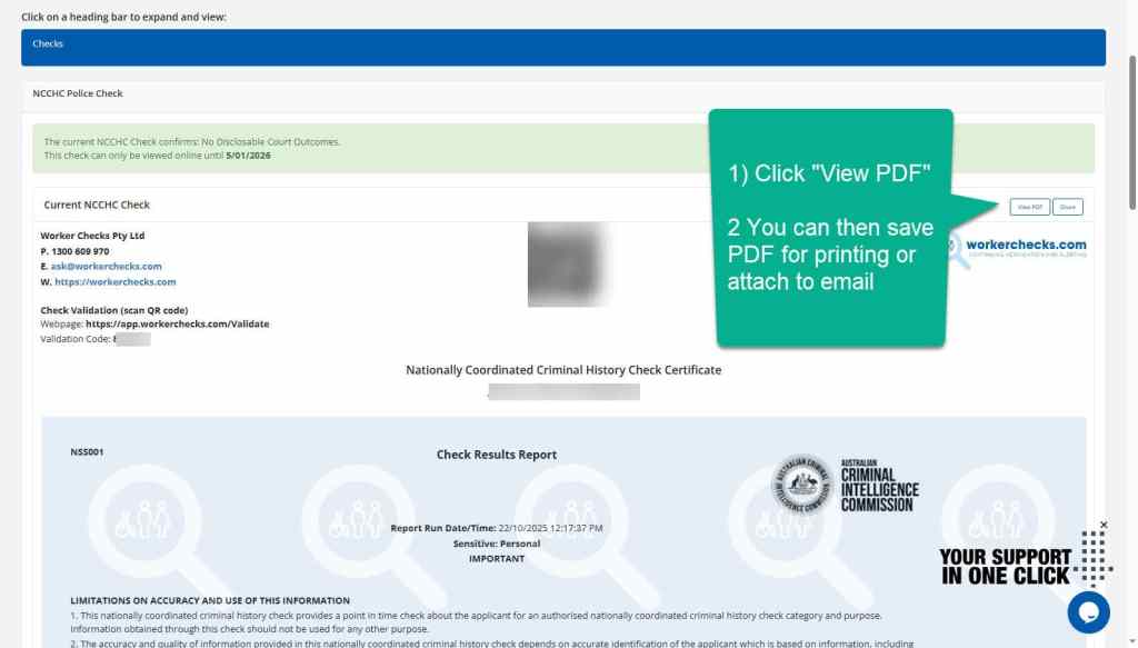 Can I get a printout of my certificate? 1 Viewing certifcate as a pdf